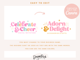 Celebrate Logo Template - Design Pixie