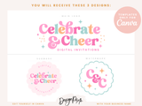 Celebrate Logo Template - Design Pixie