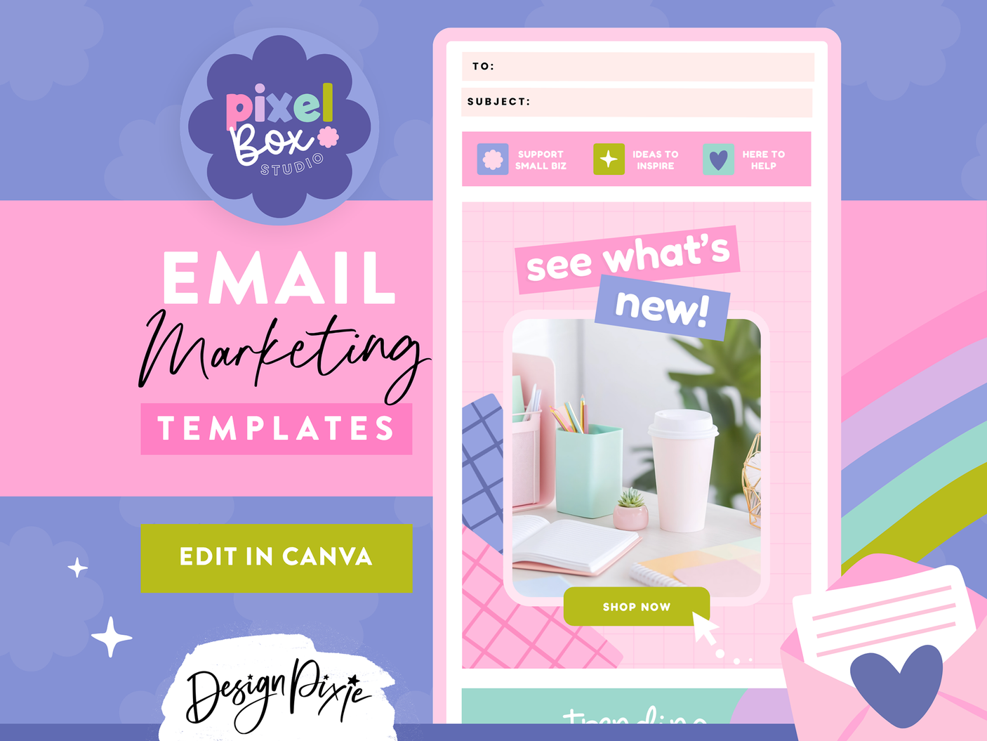 Colorful Creative Email Marketing Templates