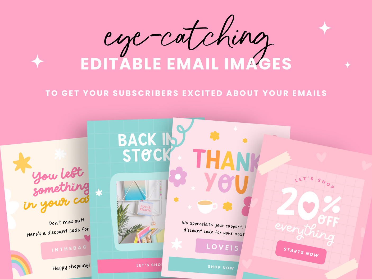 Playful Email Marketing Templates - Design Pixie