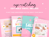 Email Marketing Templates - Rainbow Journal - Design Pixie