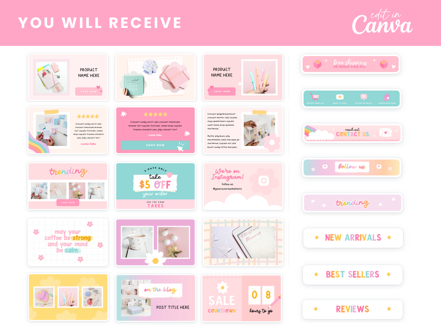 Playful Email Marketing Templates - Design Pixie