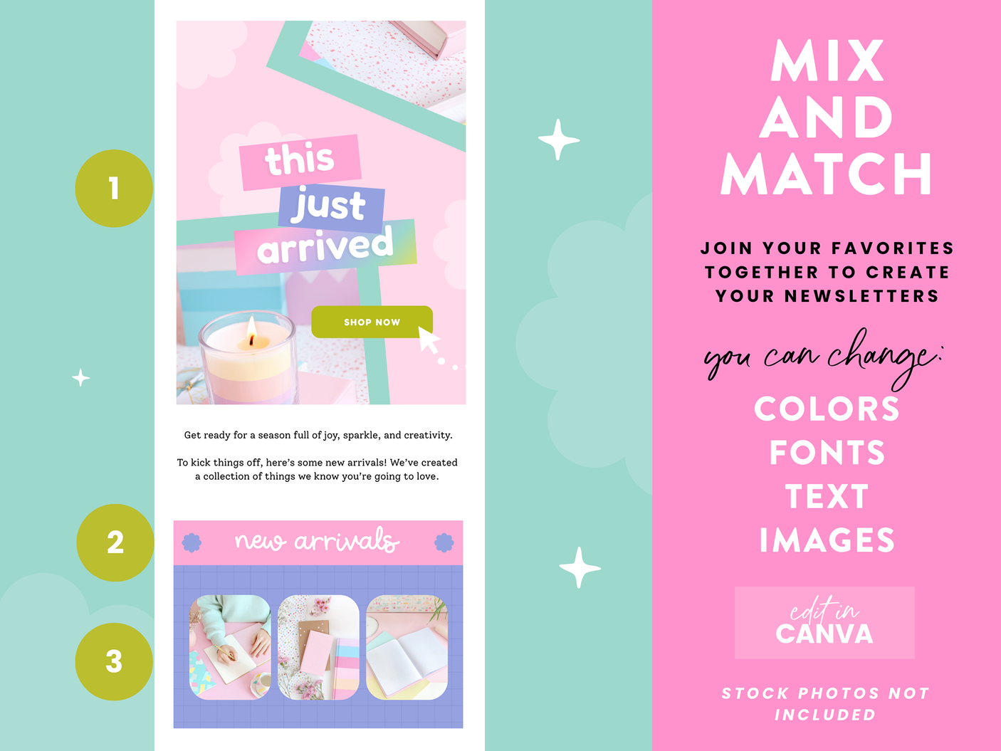 Colorful Creative Email Marketing Templates