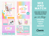 Email Marketing Templates - Rainbow Journal - Design Pixie