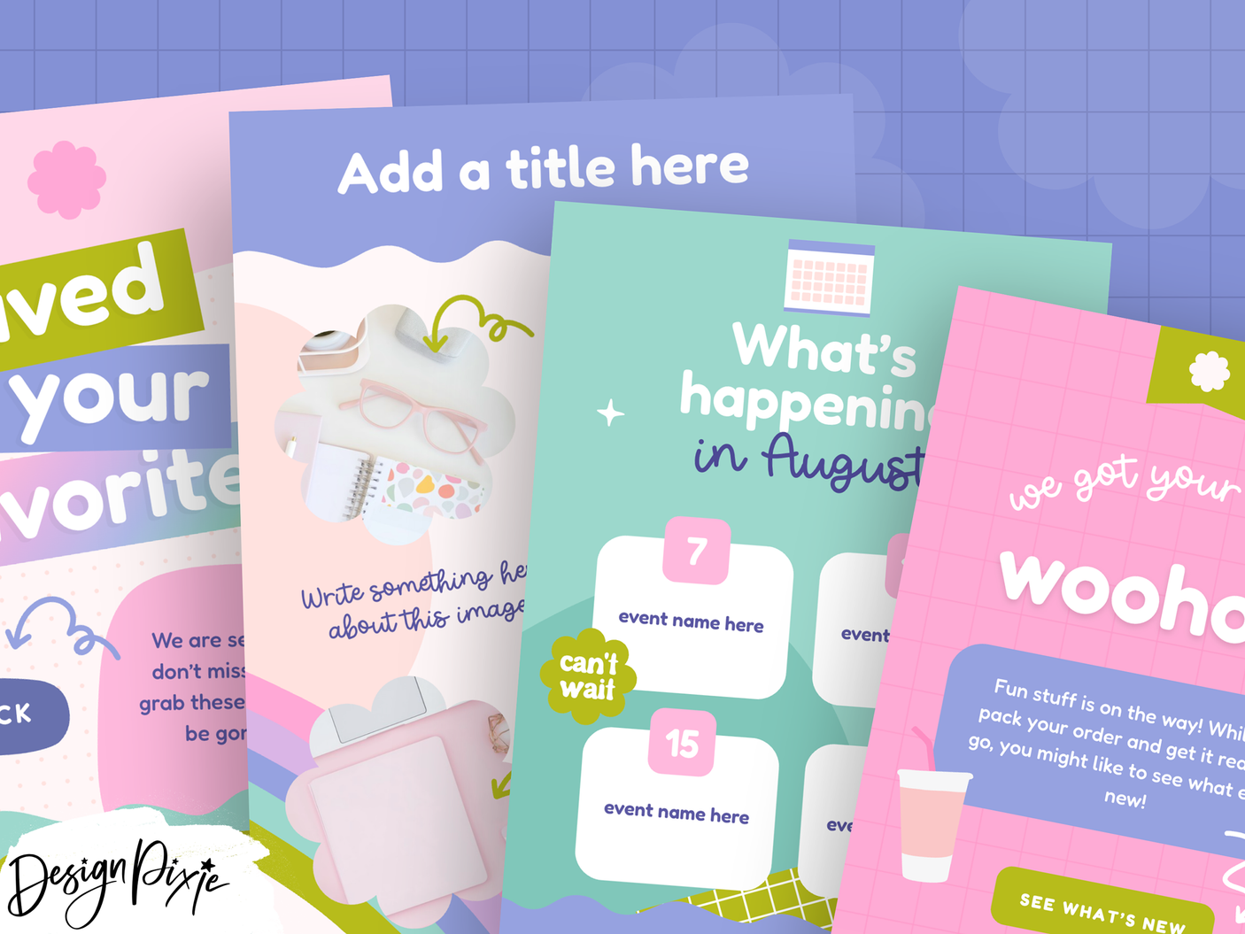 Colorful Creative Email Marketing Templates