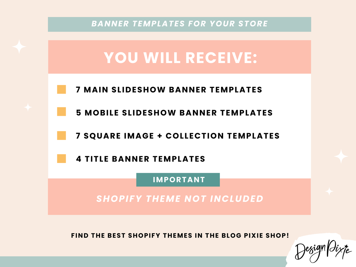 Enchanting Shopify Banner Templates - Design Pixie