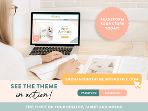 Tema encantador de Shopify