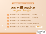 Fall Instagram Bundle - Design Pixie