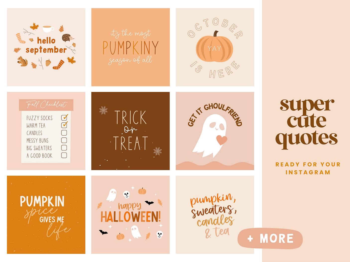 Fall Instagram Bundle - Design Pixie