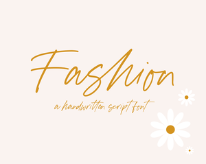 Fashion Font - Design Pixie