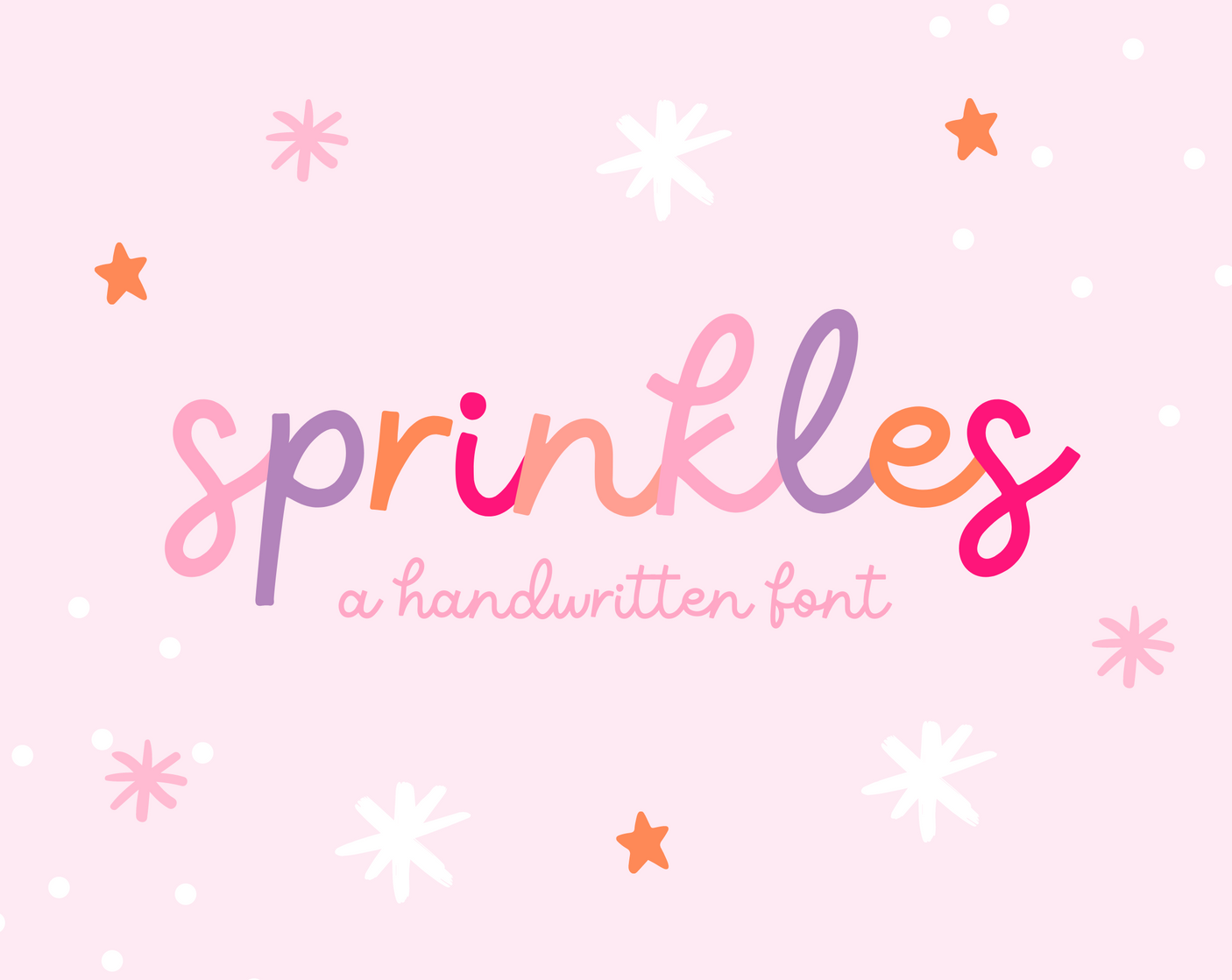 Sprinkles Font - Design Pixie