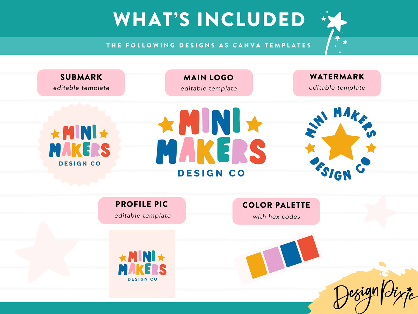 Mini Makers Logo Template