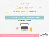 Creation Club Shopify Theme - Design Pixie