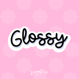 Glossy Font
