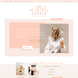 Glow Getter Wix Template - Design Pixie