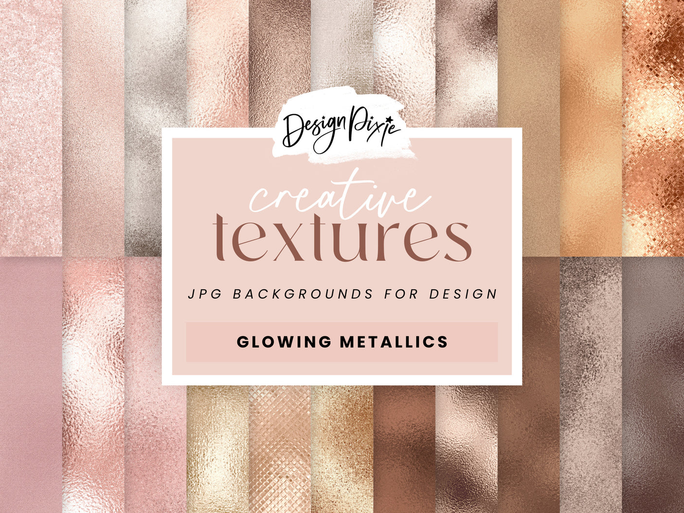 Glowing Digital Papers - Design Pixie