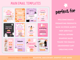 Cute Fall Email Marketing Templates