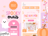 Cute Fall Email Marketing Templates
