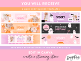 Cute Fall Etsy Shop Banners