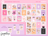 Spooky Fall Instagram Templates