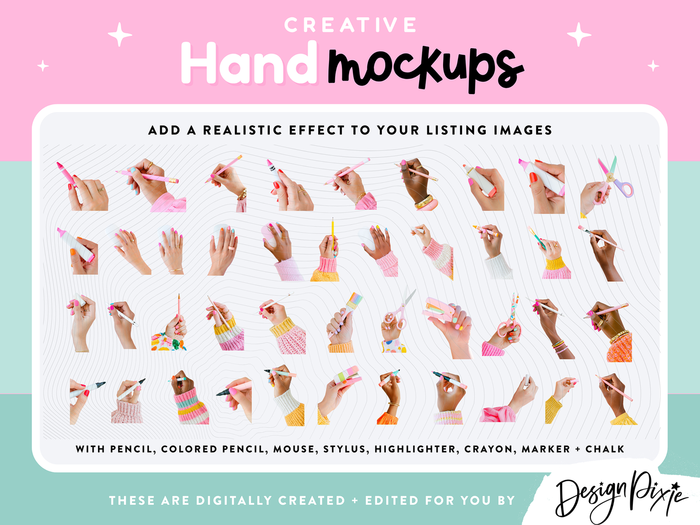 Creative Hand Mockups