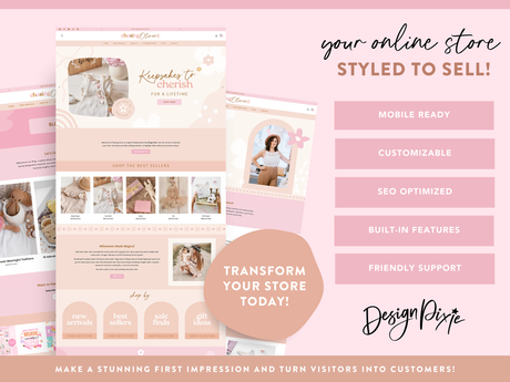 Boho Floral Shopify Theme