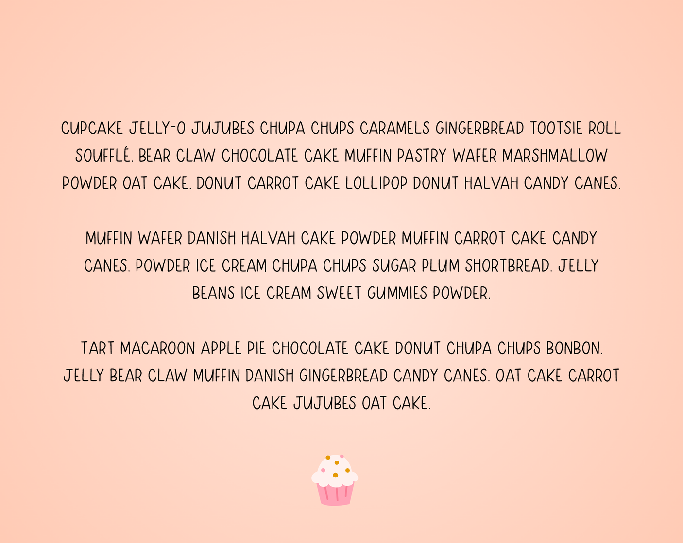 Caramel Cupcake Font - Design Pixie