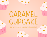 Caramel Cupcake Font - Design Pixie