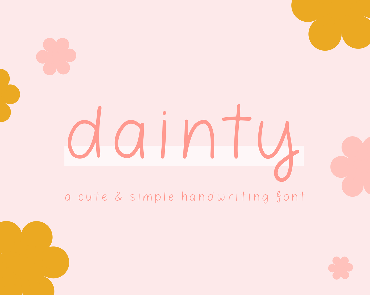 Dainty Font - Design Pixie