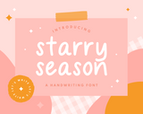 Starry Season Font - Design Pixie