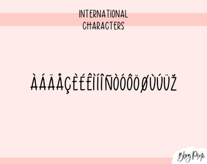 In The Clouds Font - Design Pixie
