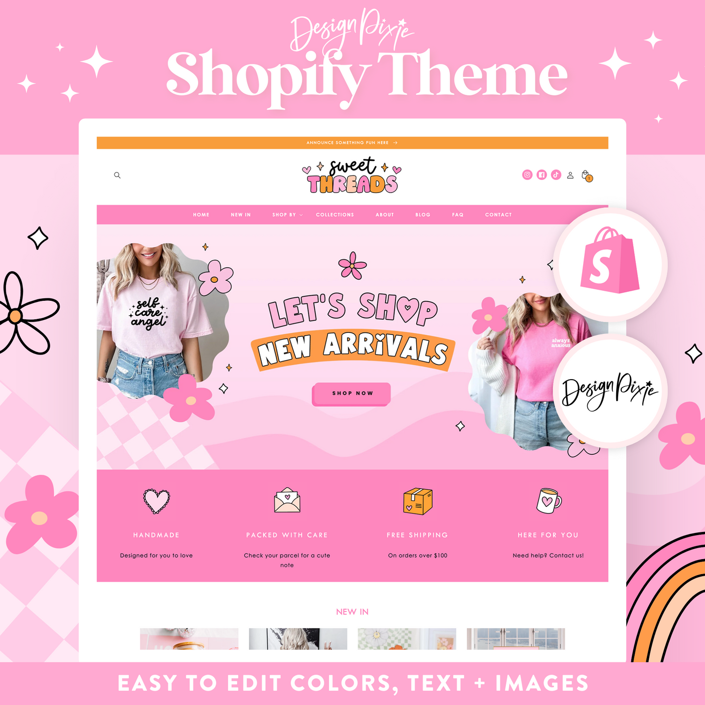 Sweet Threads Shopify Theme