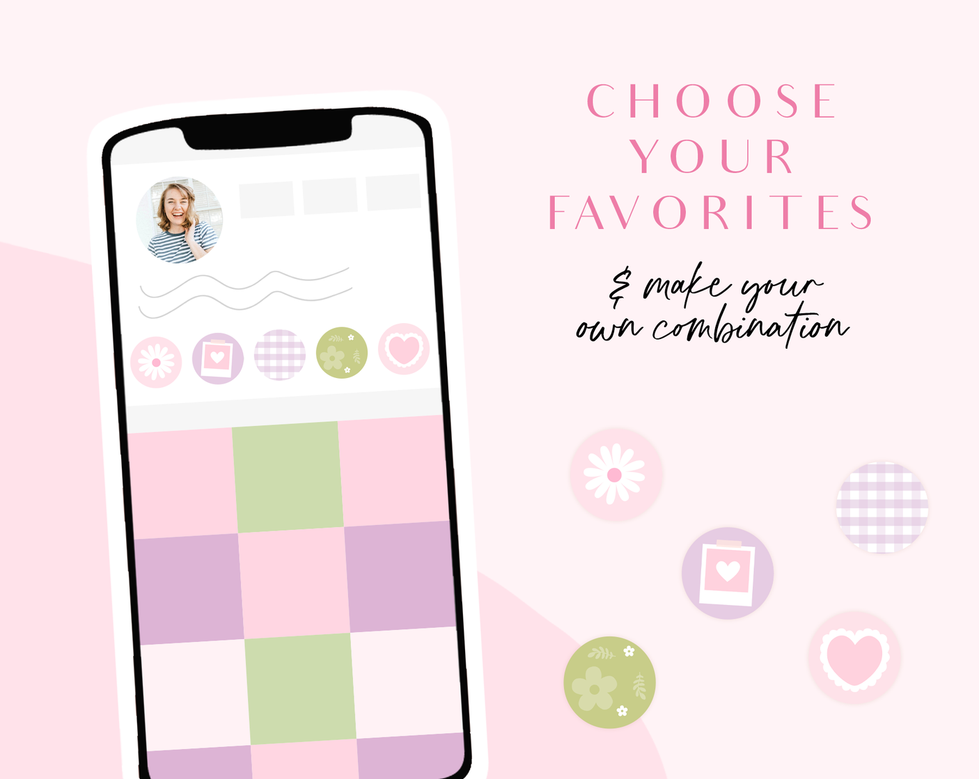 Pink Purple Instagram Highlight Icons - Design Pixie