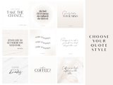 Aesthetic Instagram Post Templates - Design Pixie