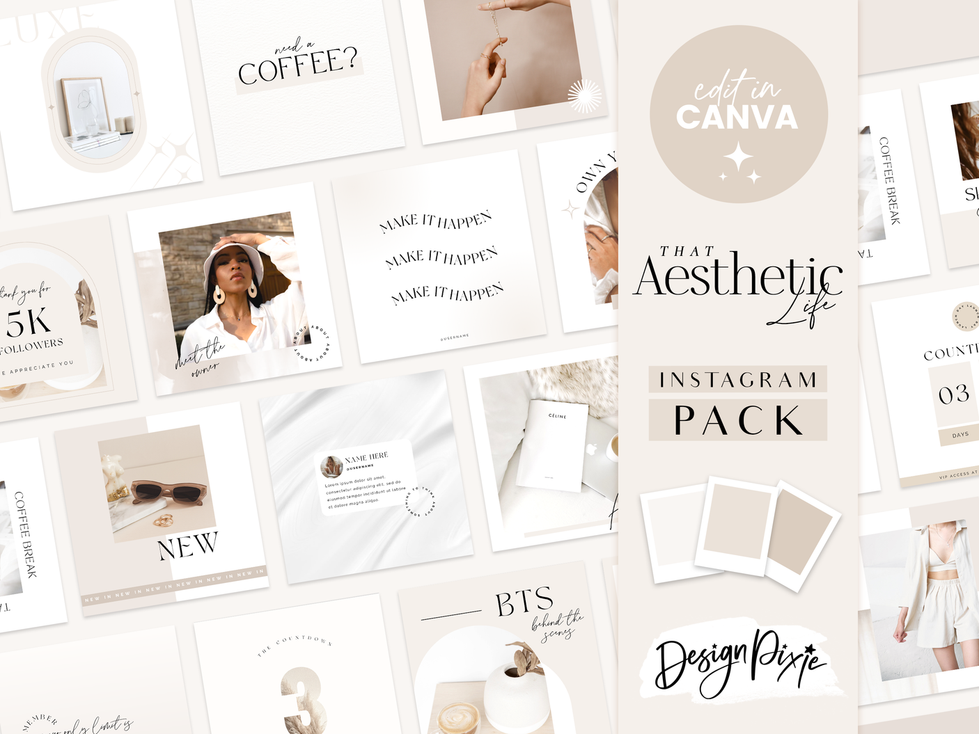 Aesthetic Instagram Post Templates