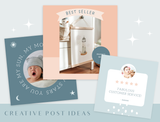 Bubba Bear Instagram Post Templates - Design Pixie