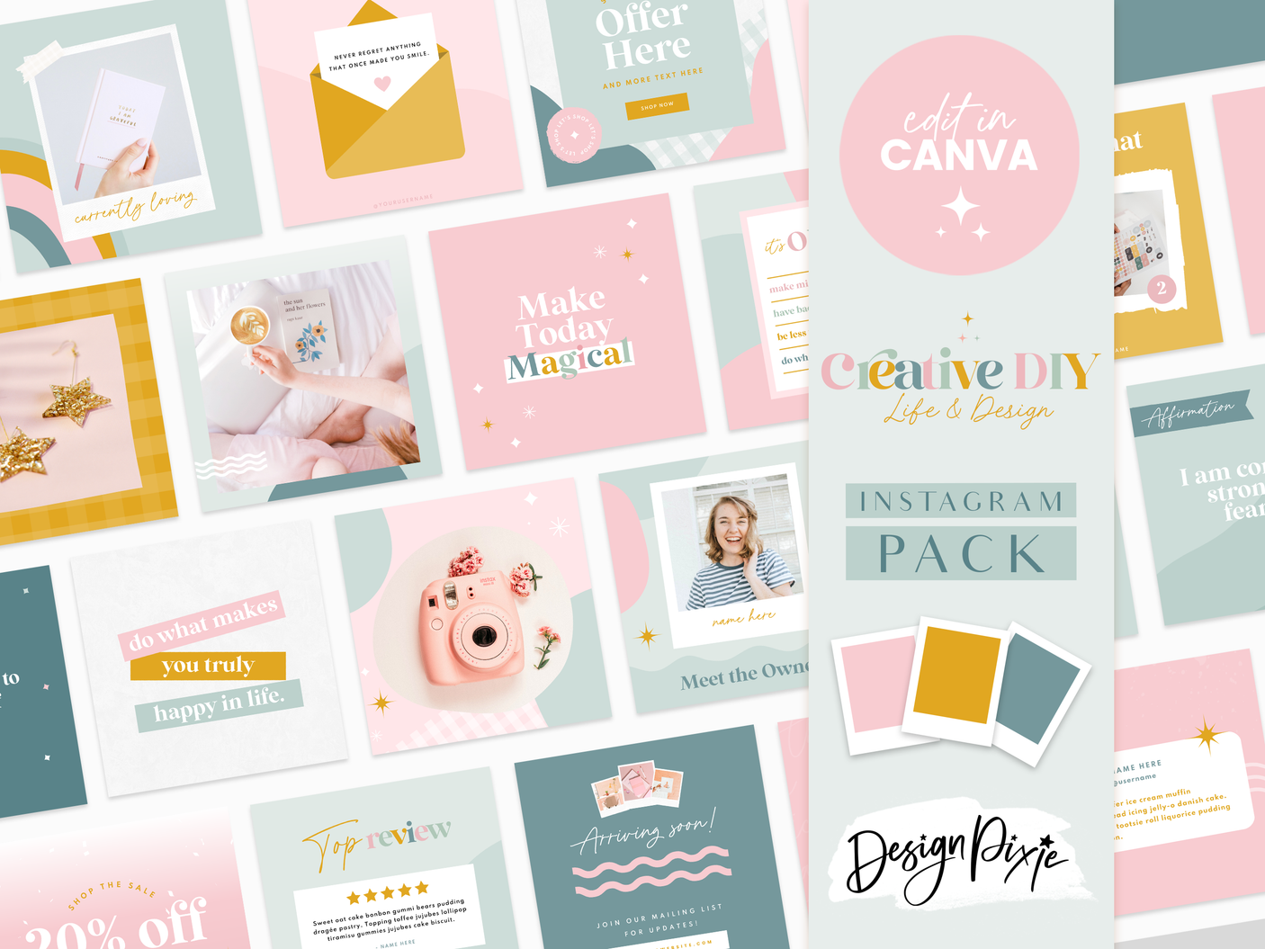 Creative DIY Instagram Post Templates