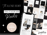 Luxe Edit Instagram Reel Templates - Design Pixie