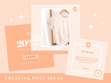 Boho Soul Sister Instagram Post Templates - Design Pixie