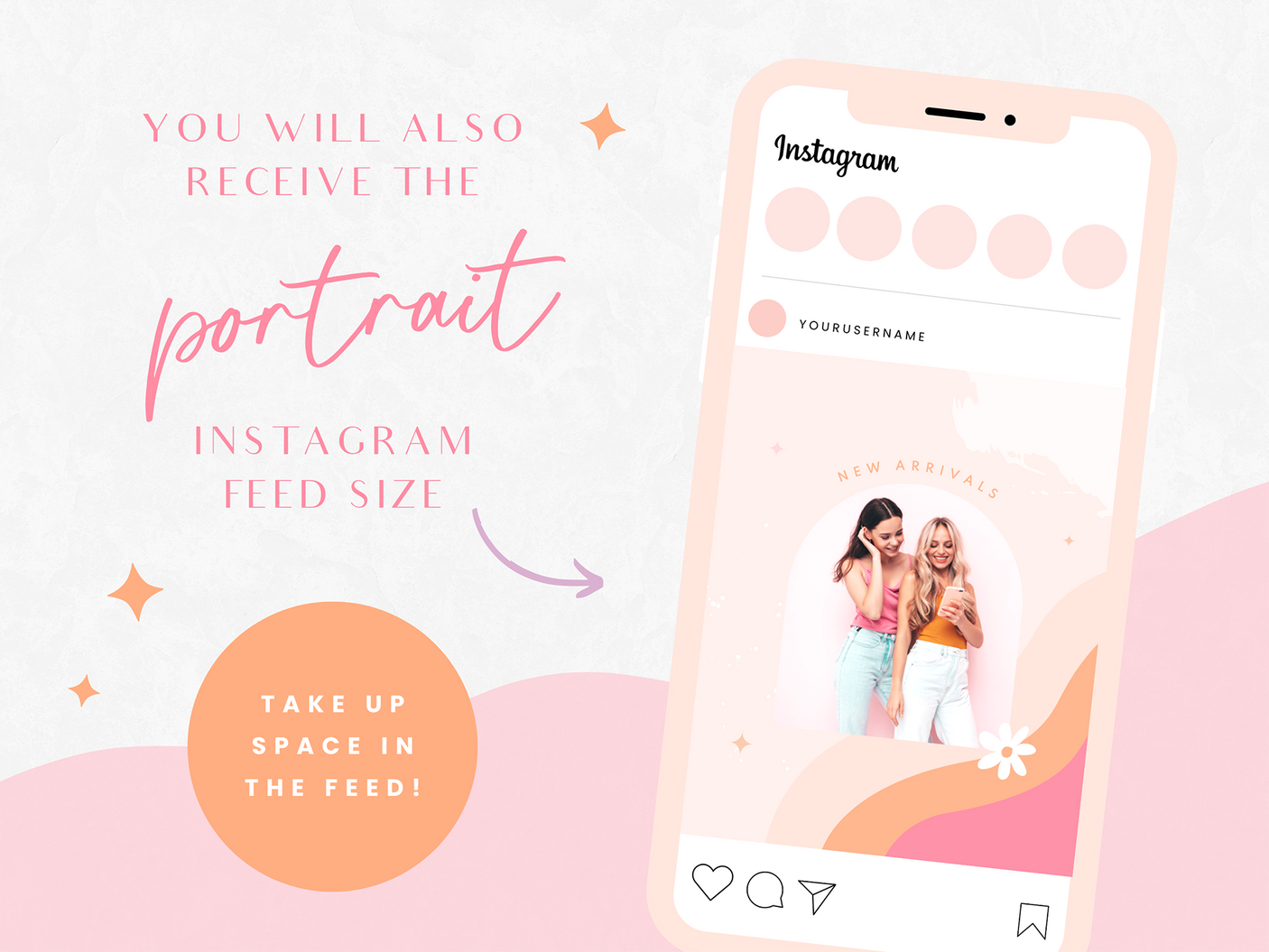 Daisy Days Instagram Post Templates - Design Pixie