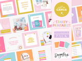 Starry Printables Instagram Post Templates