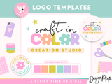 Craft In Color Logo Design Template