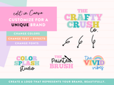 Crafty Crush Logo Design Template