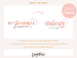 Whimsical Dreamer Logo Template - Design Pixie