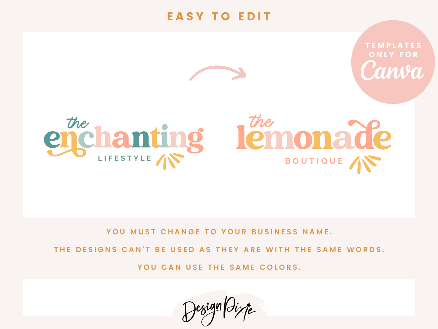 Enchanting Logo Template - Design Pixie