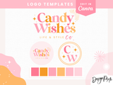 Candy Wishes Logo Template - Design Pixie