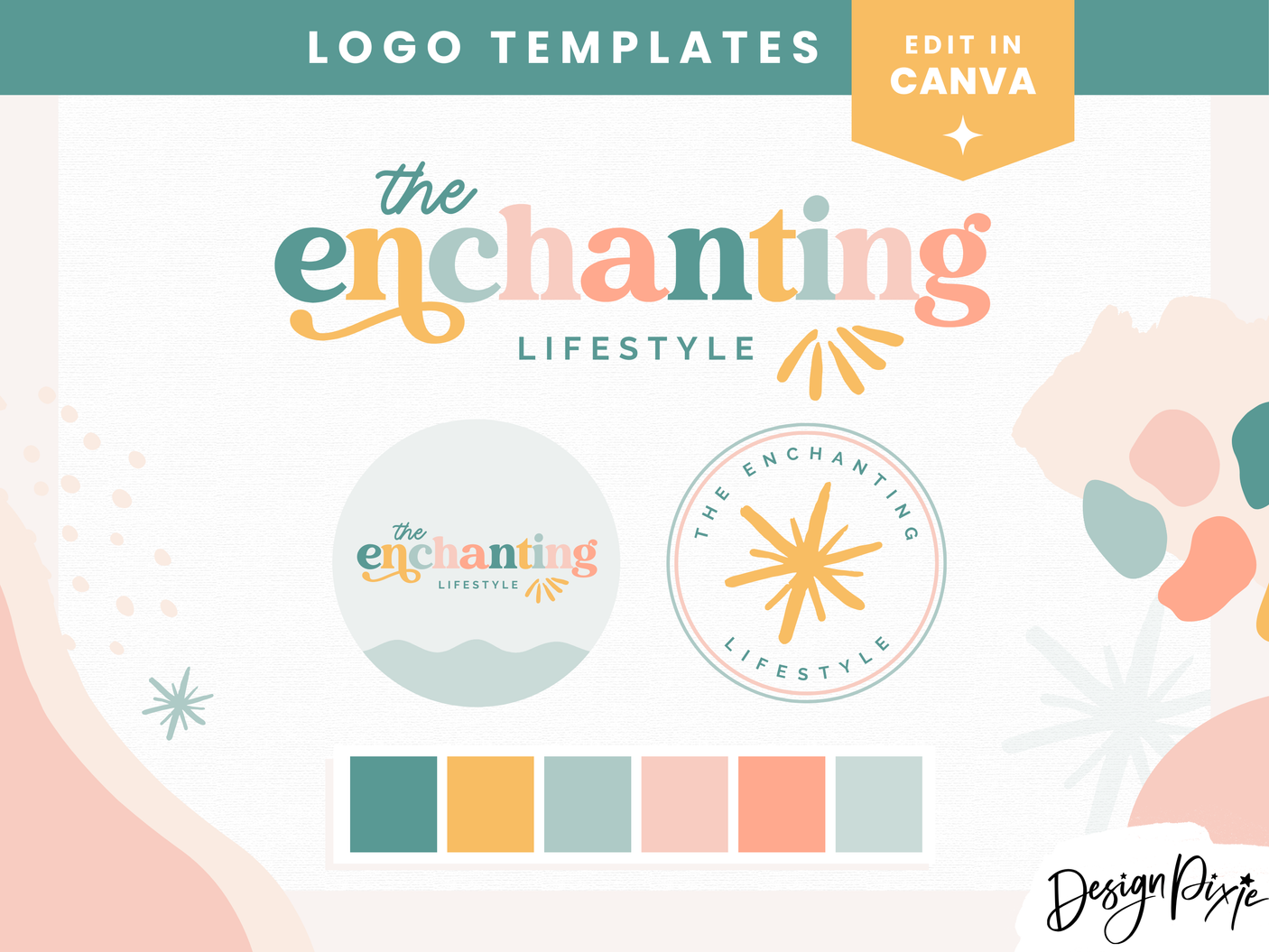 Enchanting Logo Template - Design Pixie