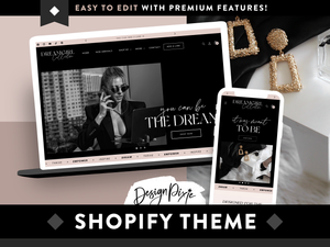 Aesthetic black Shopify theme with a luxe dark design