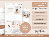 Minimal White Squarespace Template