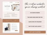 Minimal White Squarespace Template